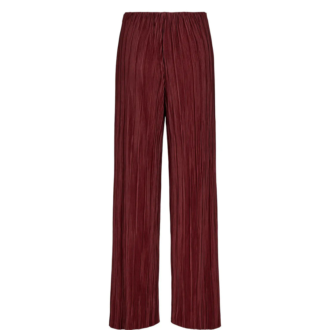 Numph Nucassy Plisse Pants | Syrah