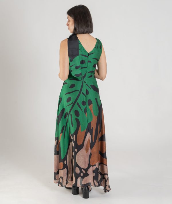 Anonyme Patrice Emerald Long Dress