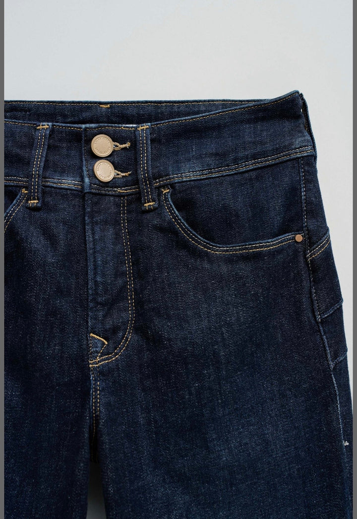 Salsa Secret Straight Dark Denim Jeans | 21009723853