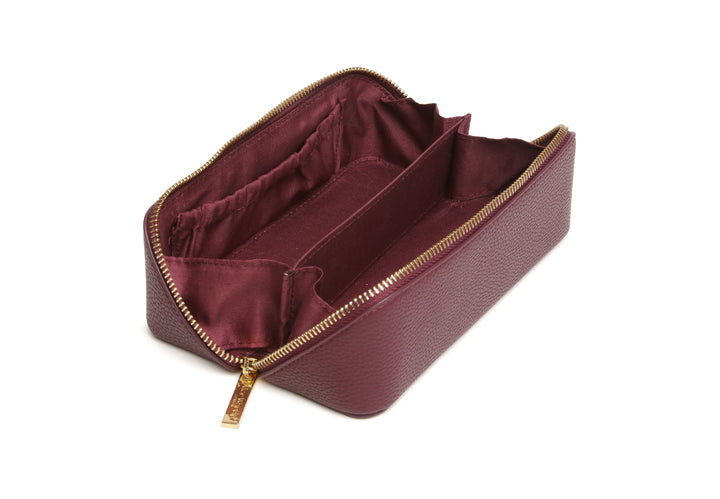 Alice Wheeler Small Train Case | Berry