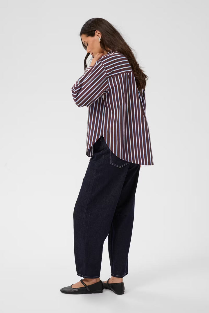 Kaffe Kagavina Shirt | Fudge Chalk Provance