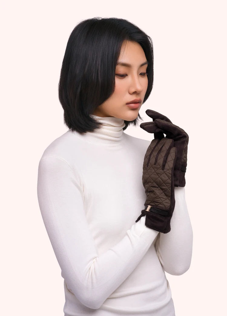 Powder Penelope Gloves | Chocolate