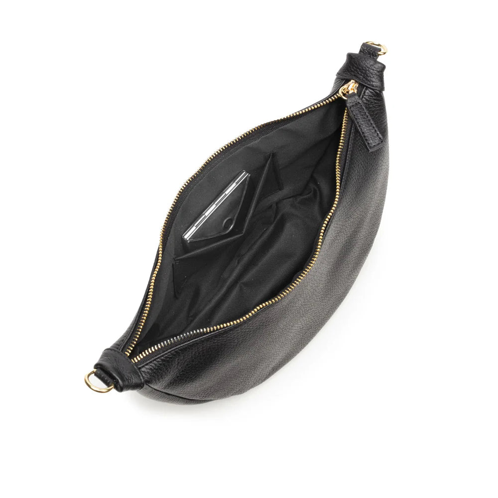 Elie Beaumont Black Hobo Bag