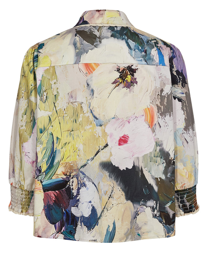 Numph Nuannali Shirt | Forest Green