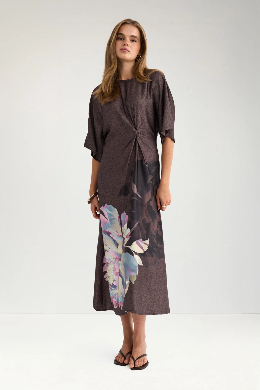 Numph Nucrisa Dress | Black Coffee