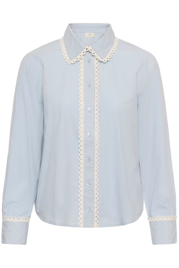 Kaffe Kaketty Blue Fog Shirt