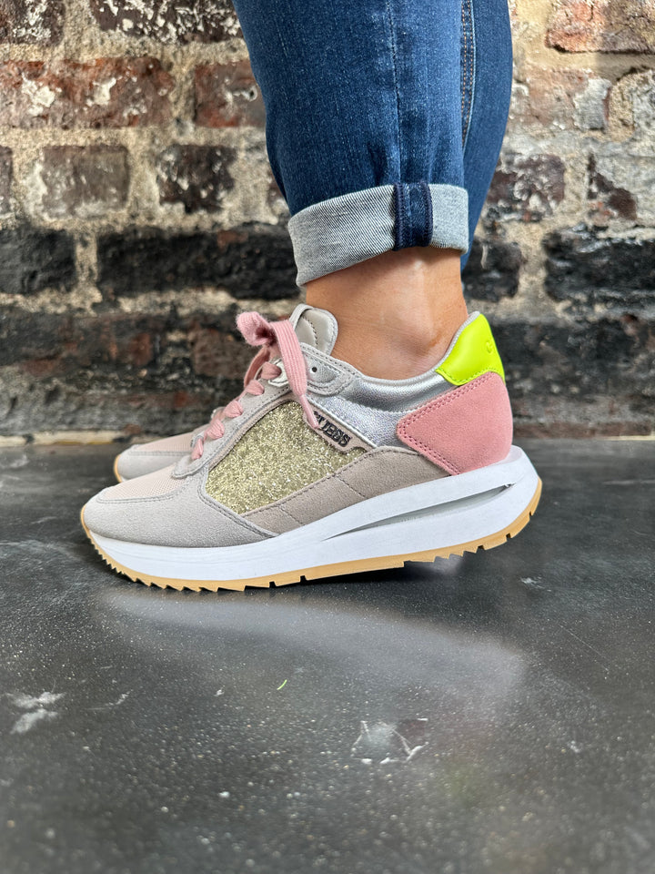 Guess Pingo Multi Glitter Sneaker