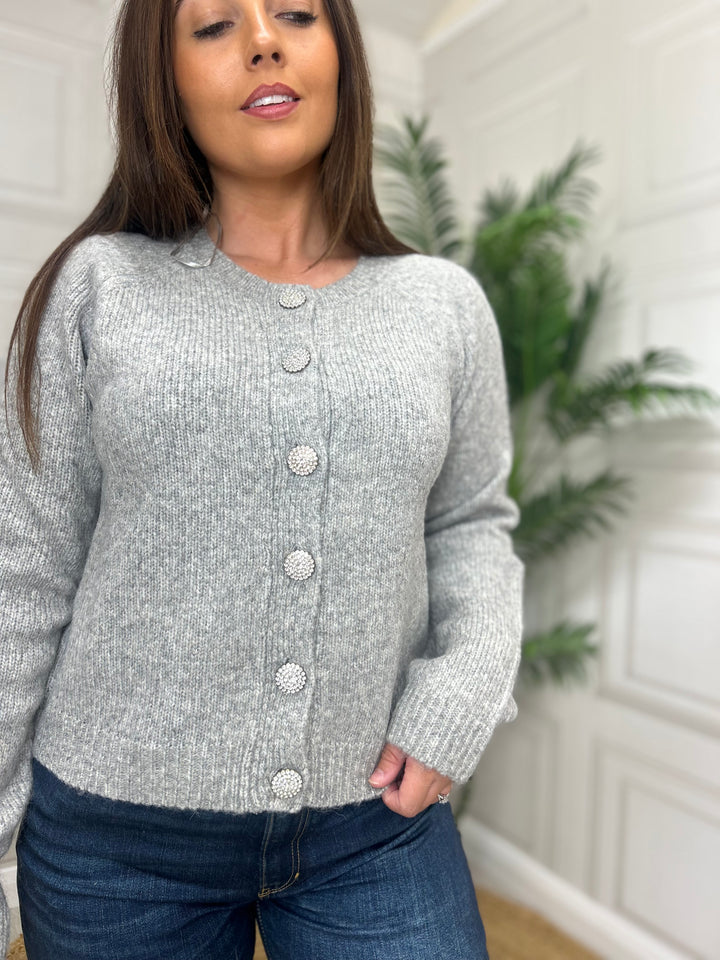 Tiffosi Cimatolege Grey Lady Cardigan