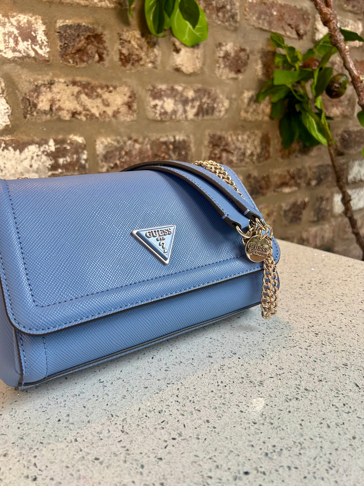 Guess Noelle Stormy Blue Crossover Bag