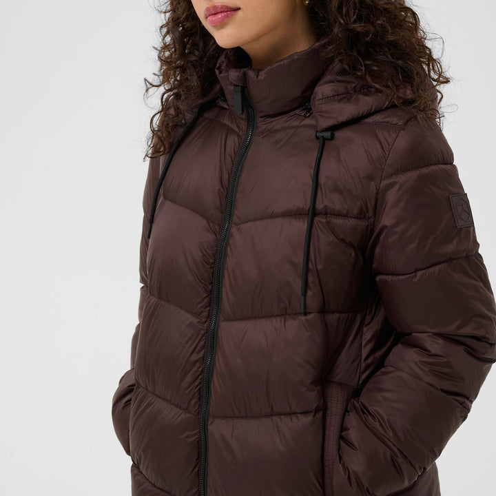 Kaffe KAsusanne Jacket | Coffee Bean