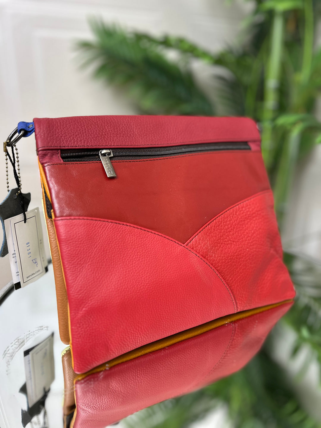 Soruka (81301) Multi Color Zip Multiway Shoulder Bag