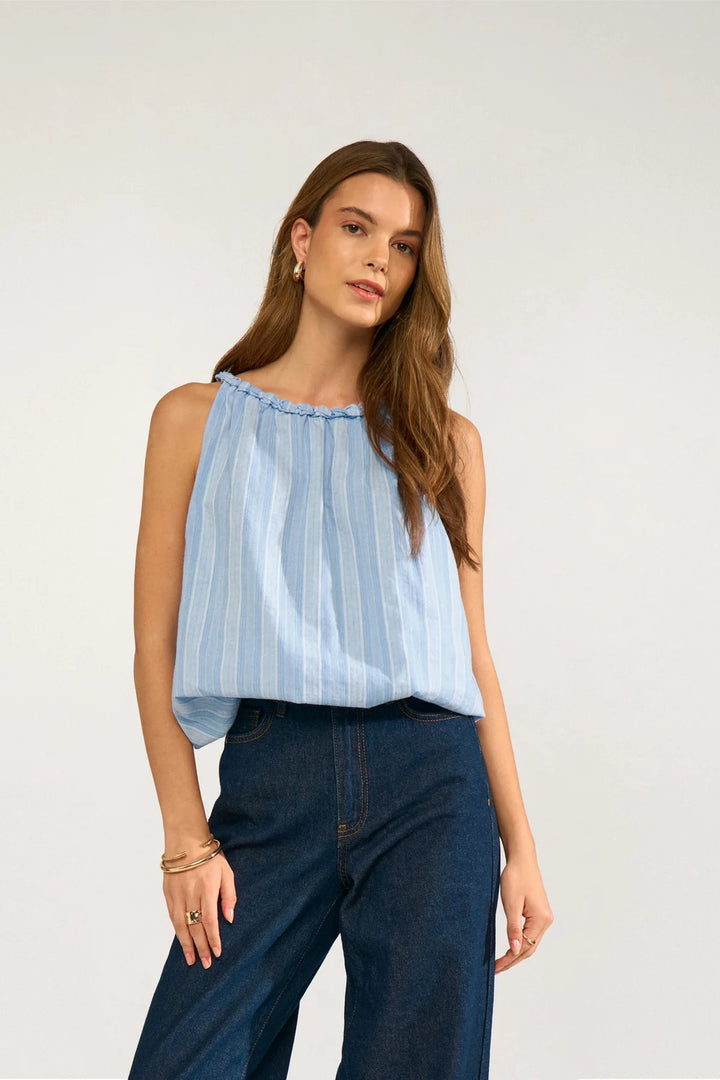Numph Nucerena Placid Blue Top