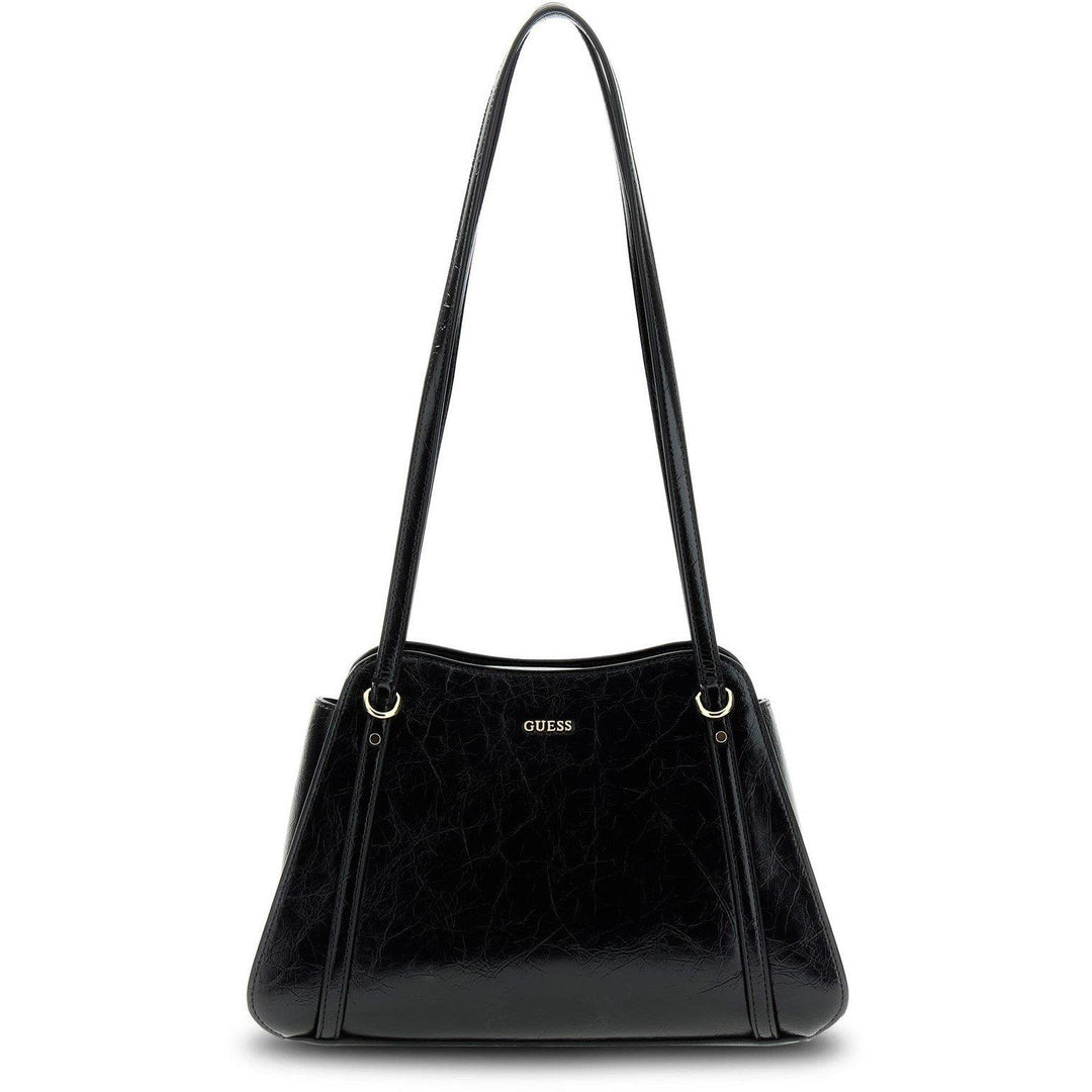 Guess Xena Satchel Shoulder Bag | Black