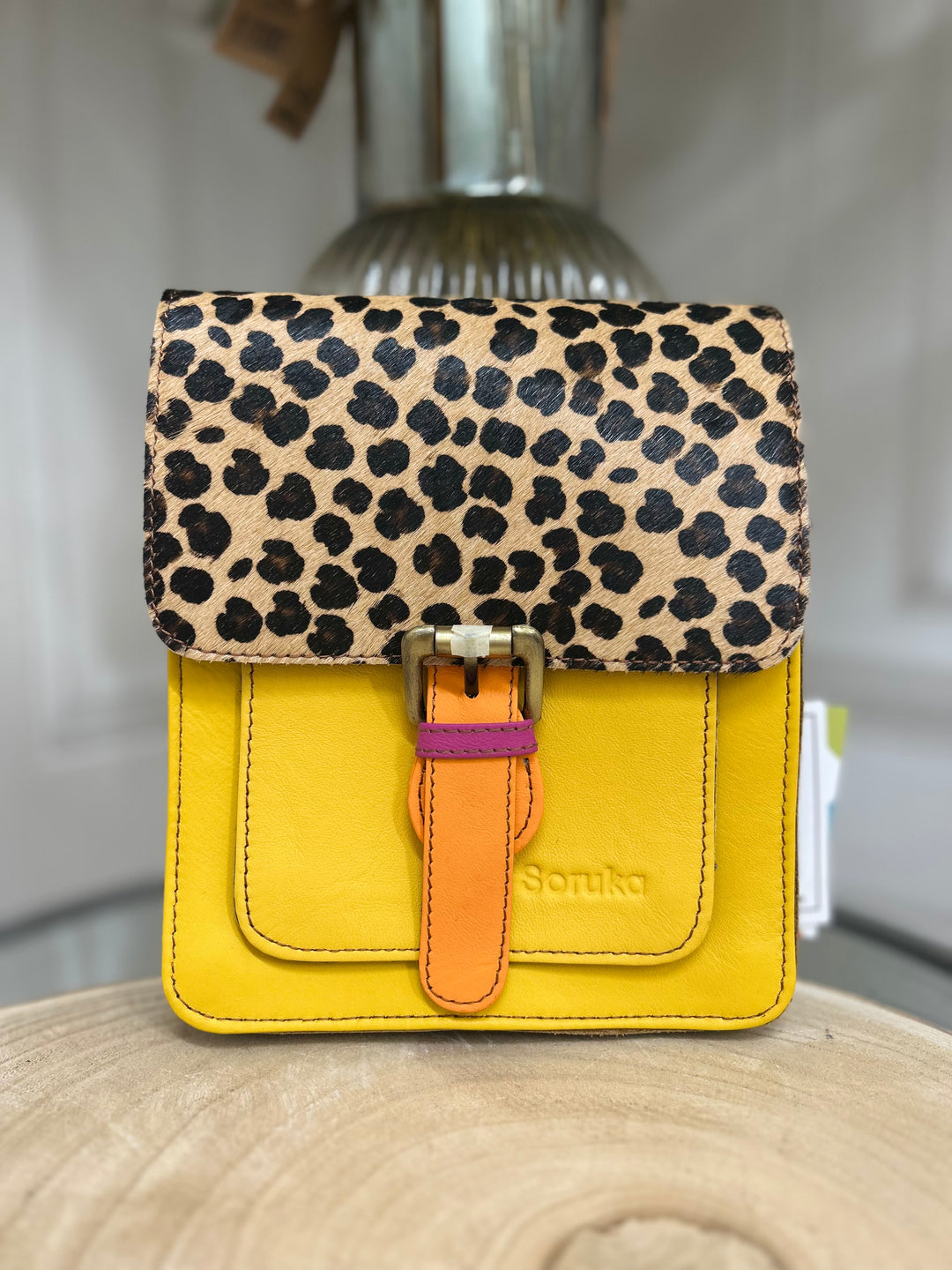 Soruka Hanna Animal Print Crossbody Bag | 83023