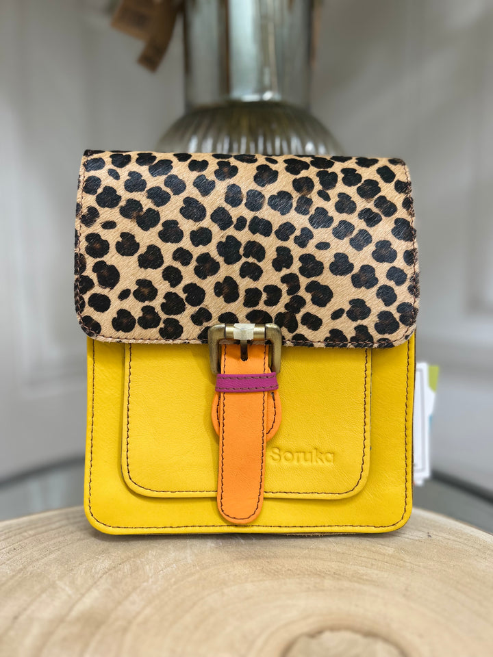 Soruka Hanna Animal Print Crossbody Bag | 83023