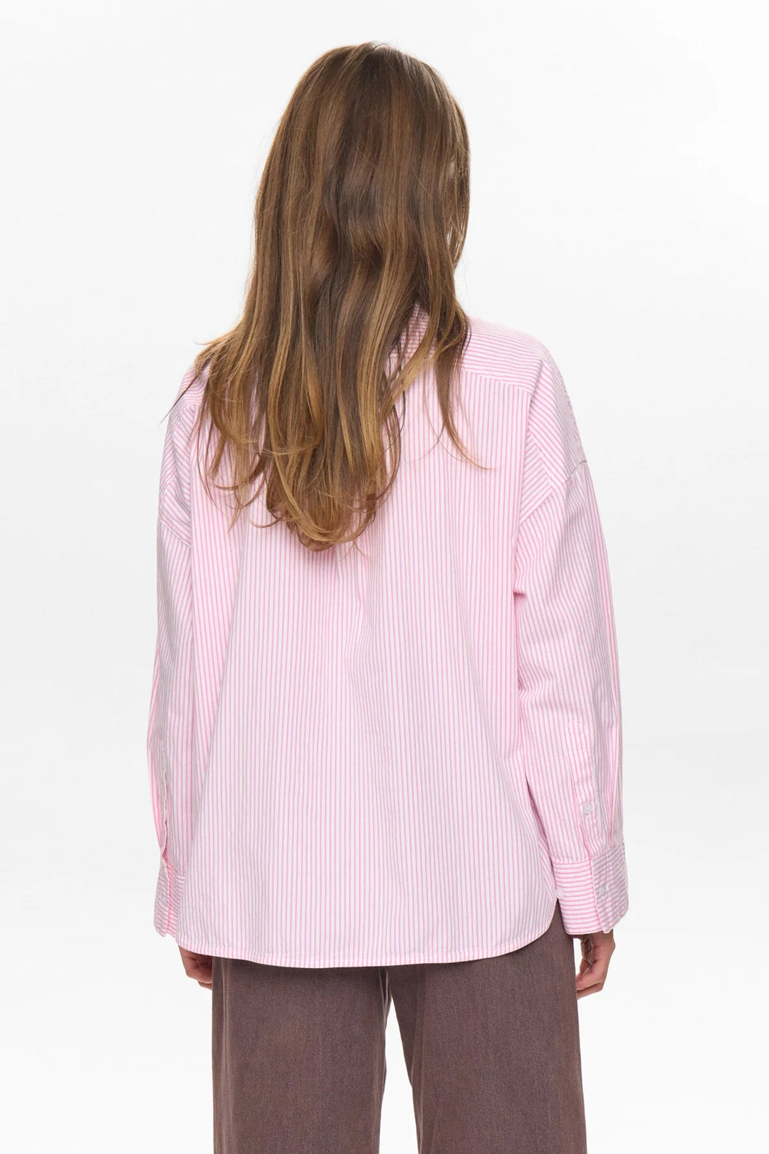 Numph Nudarmi Shirt| Fuchsia Pink
