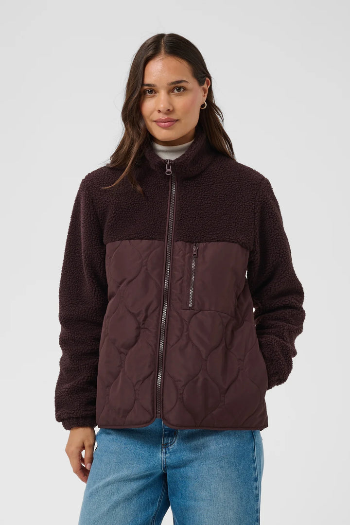 Kaffe KAgracelyn Jacket | Fudge