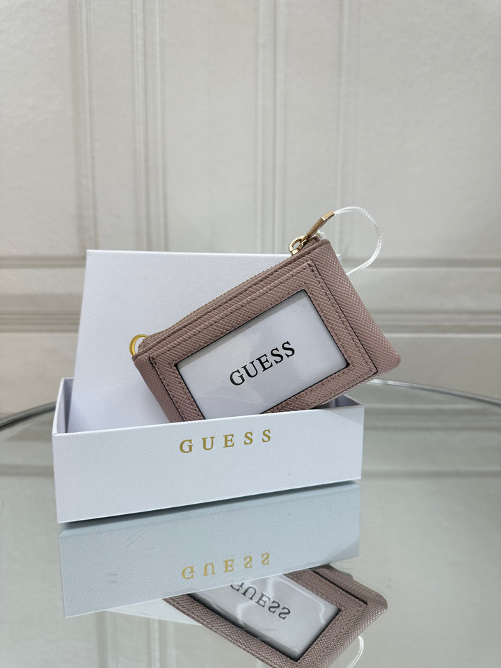 Guess Light Rose Giully Coin Purse