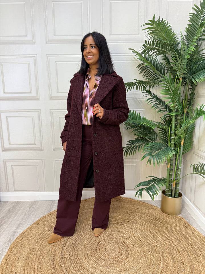Kaffe KAanne Coat Fudge