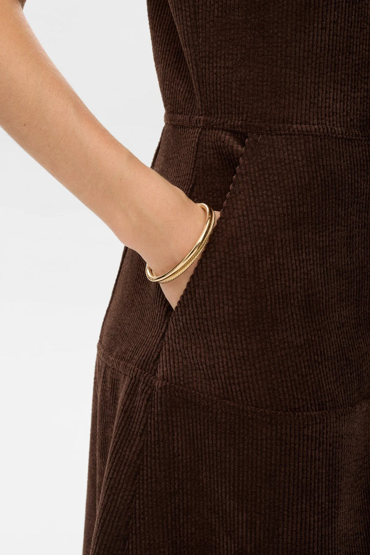 Numph Nuthea Dress | Black Coffee