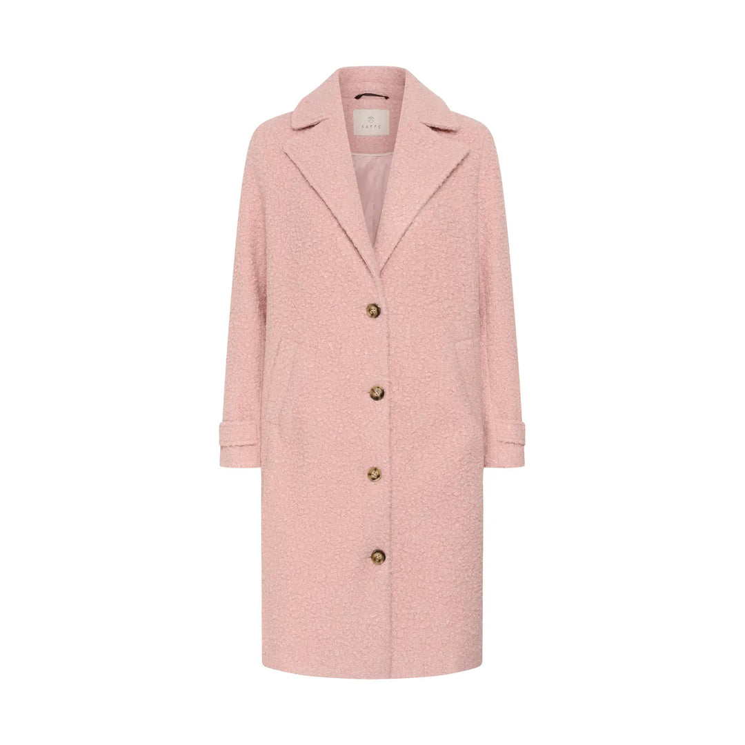 Kaffe Kaanne Coat | Pale Mauve
