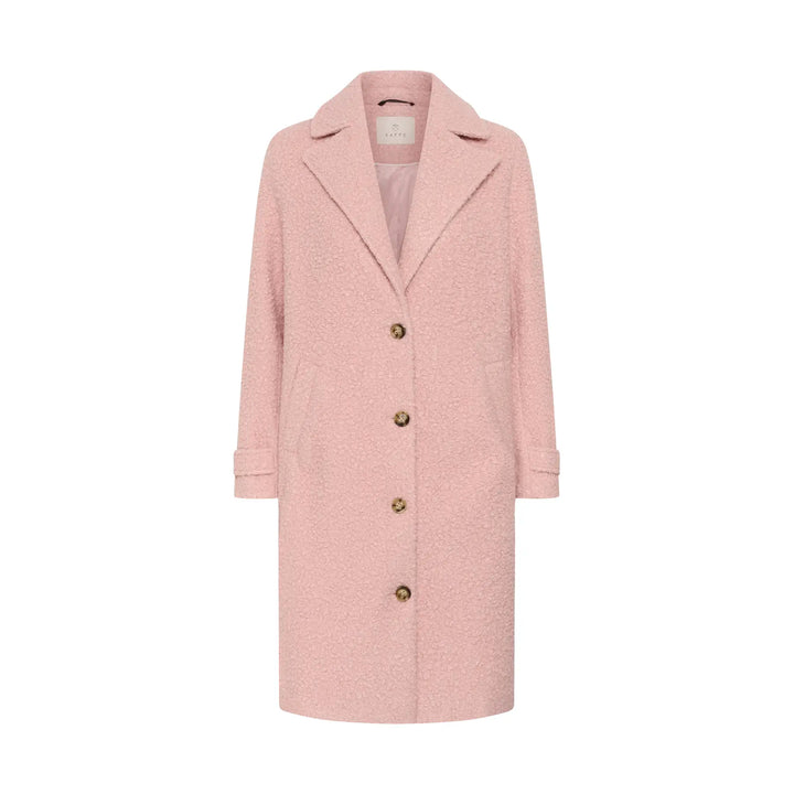 Kaffe Kaanne Coat | Pale Mauve