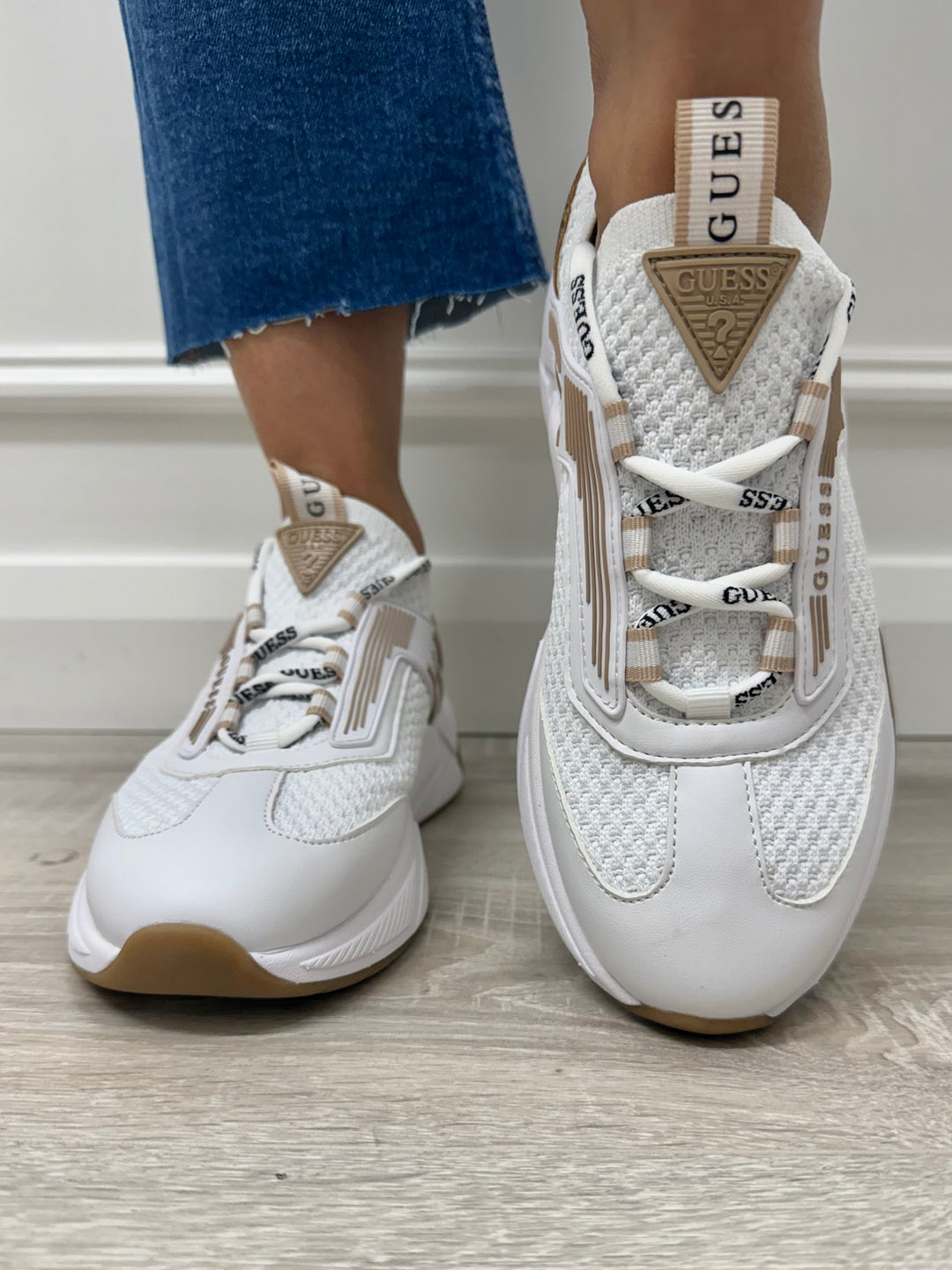 Guess Genga Flp White Sneaker