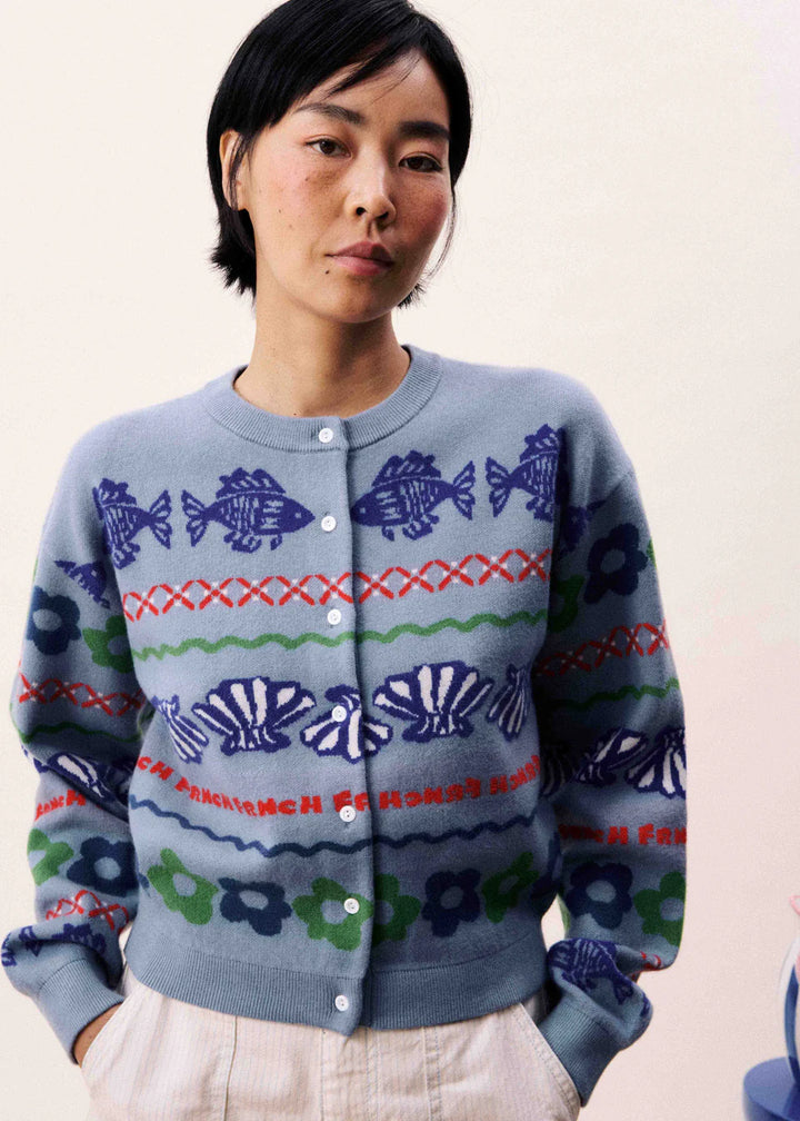 Frnch Blue Clair Cardigan