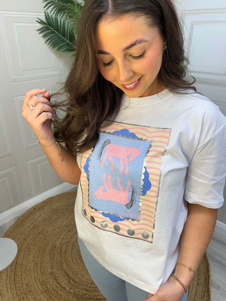 Numph Nudaydream Bright White T-Shirt