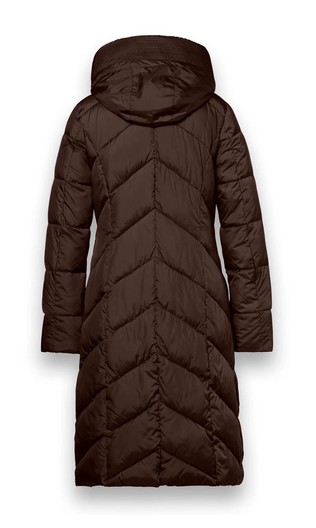 District Americano Coat | Cherry Chocolate