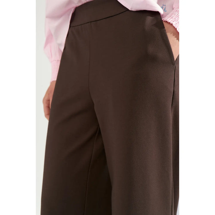 Numph Nuathena Pants | Black Coffee