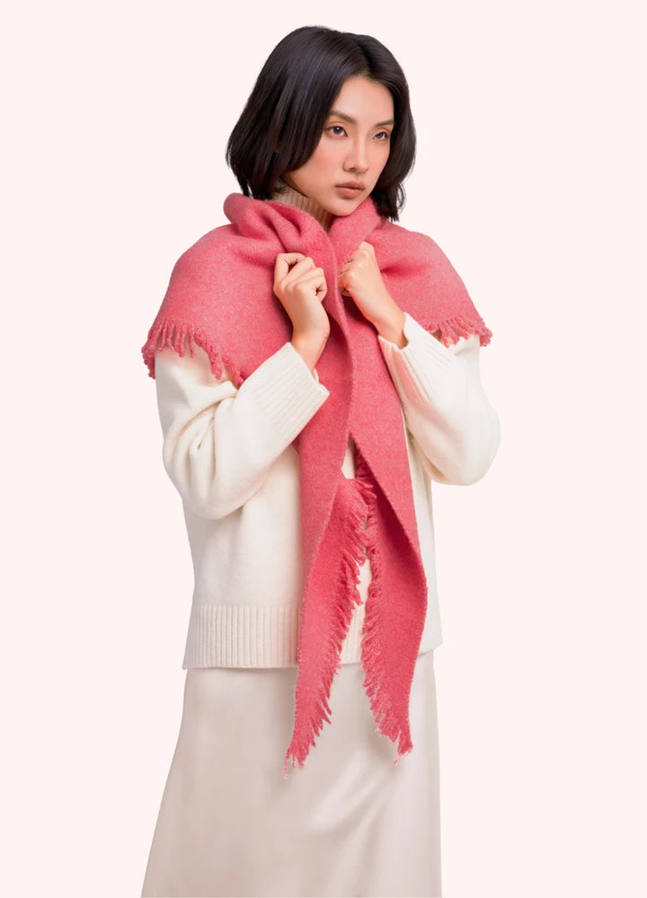 Powder Emily Scarf | Coral
