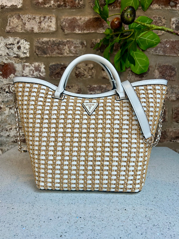 Guess Alalia Large Natural/White Bag