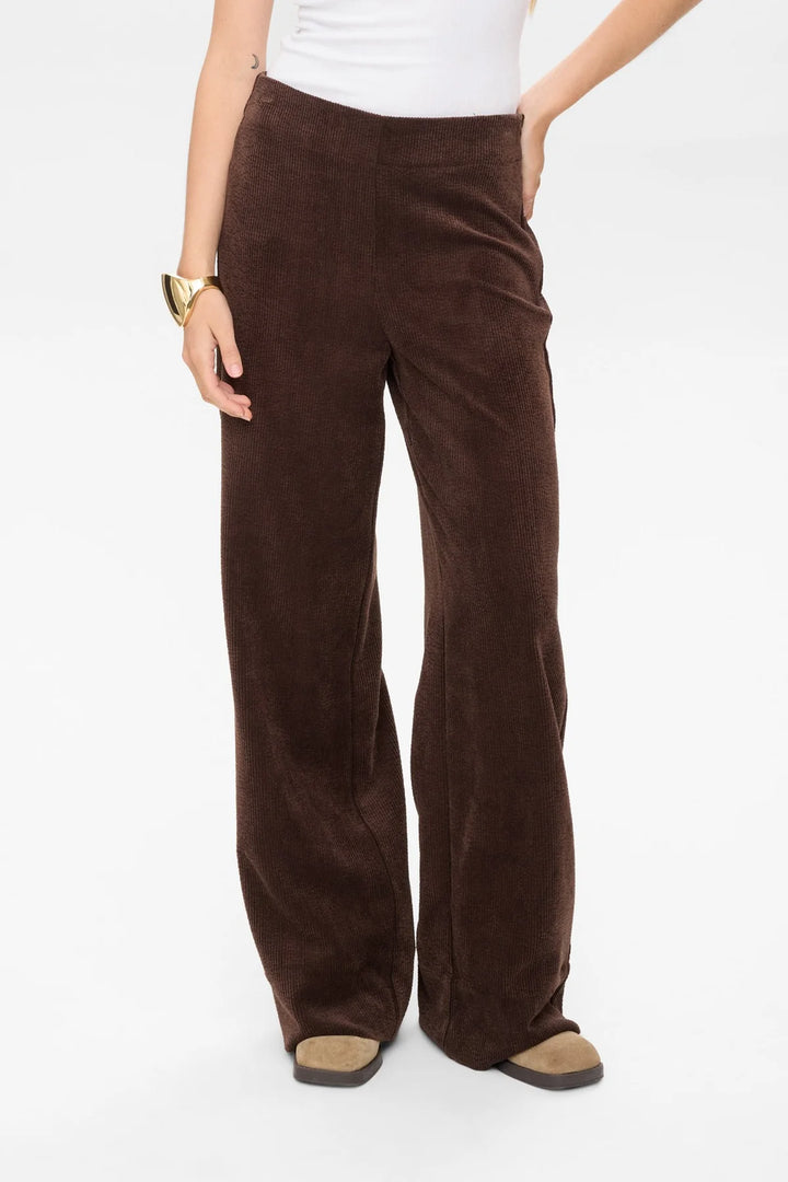 Numph Nuthea Pants | Black Coffee