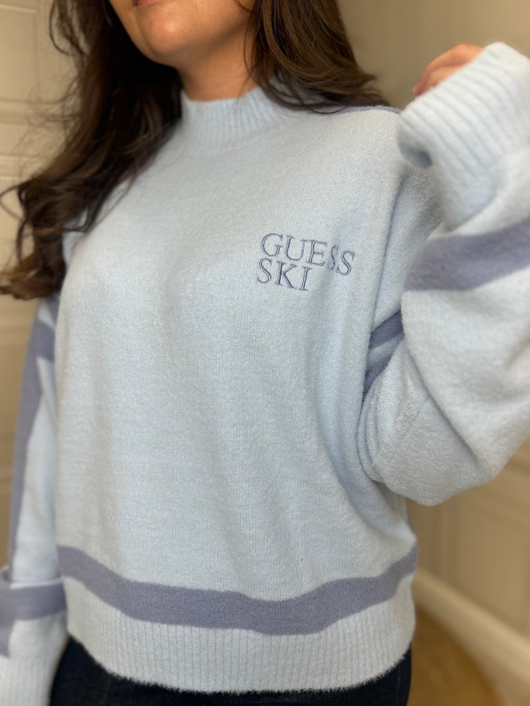 Guess Kamila Artic Sky Sweater