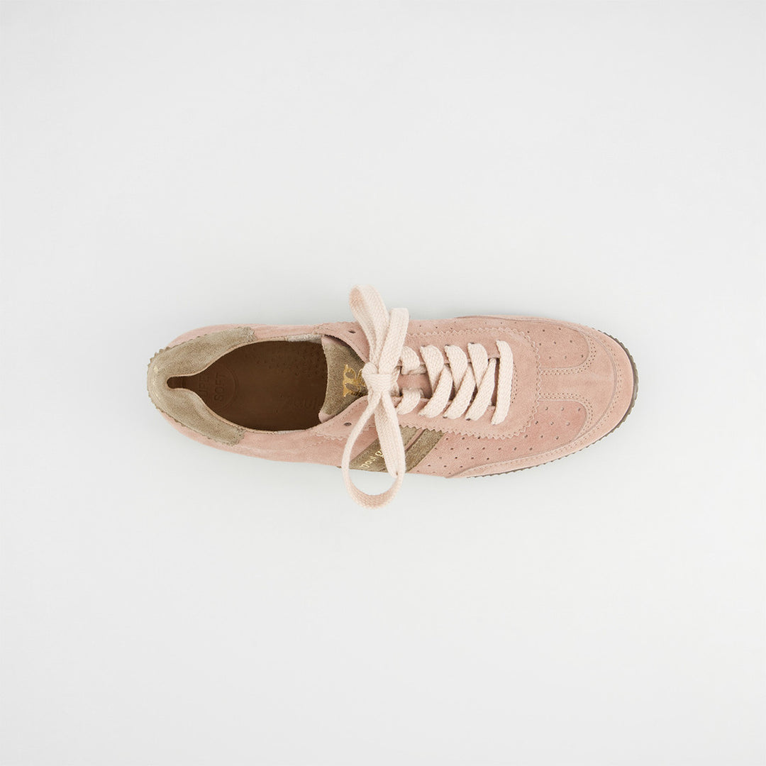 Paul Green Suede Old Rose/Antelope Sneaker