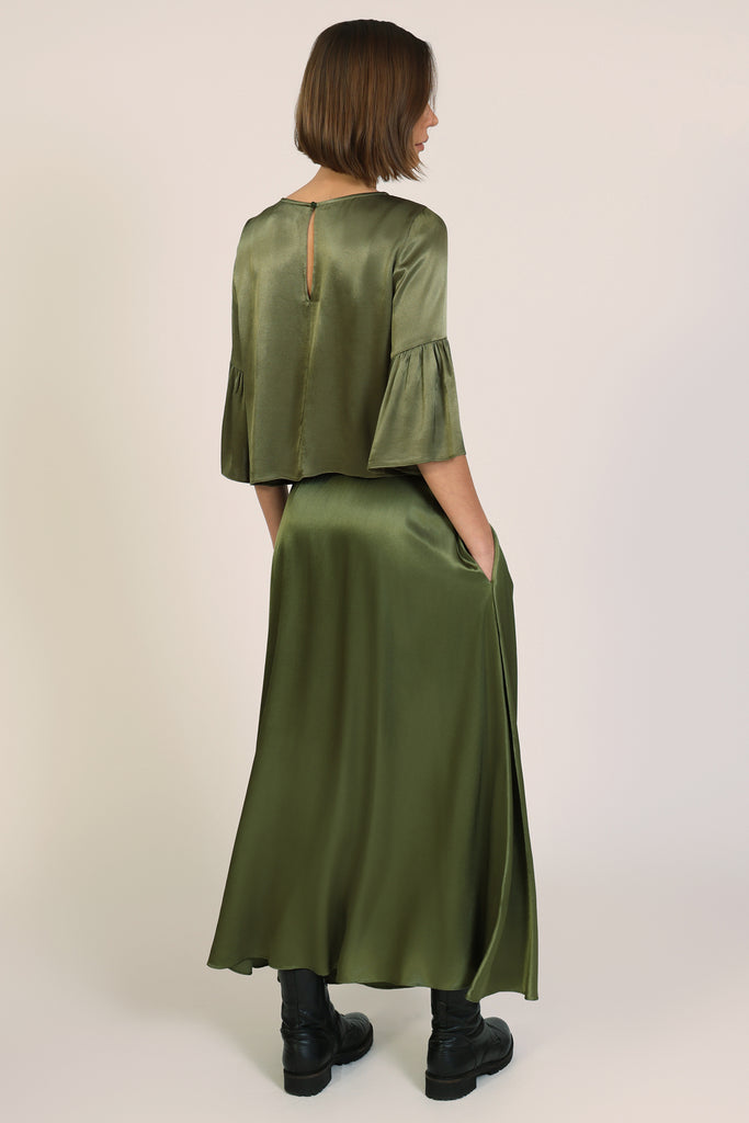 Traffic People Green Truce Top