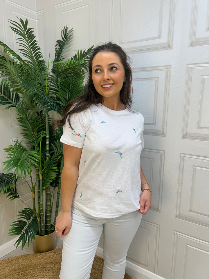 Numph Nusuis Bright White T-Shirt