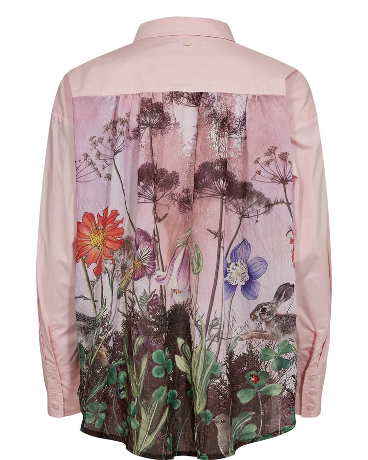 Numph Nuforest Shirt | Pink Lady