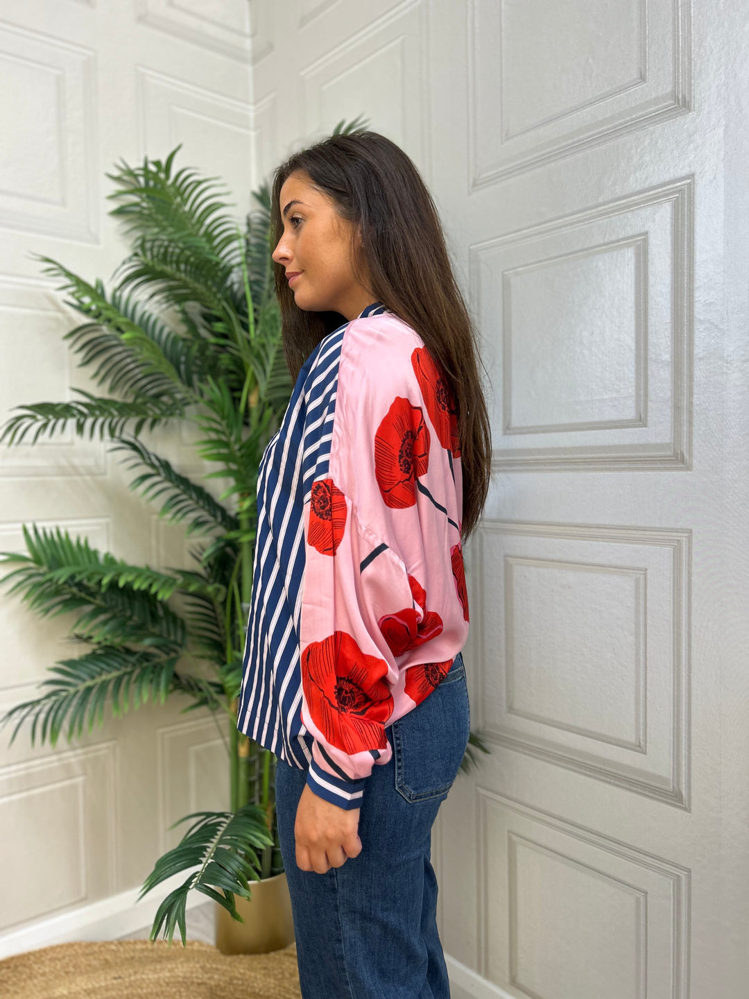Numph Nujoelle Shirt Orchard Smoke