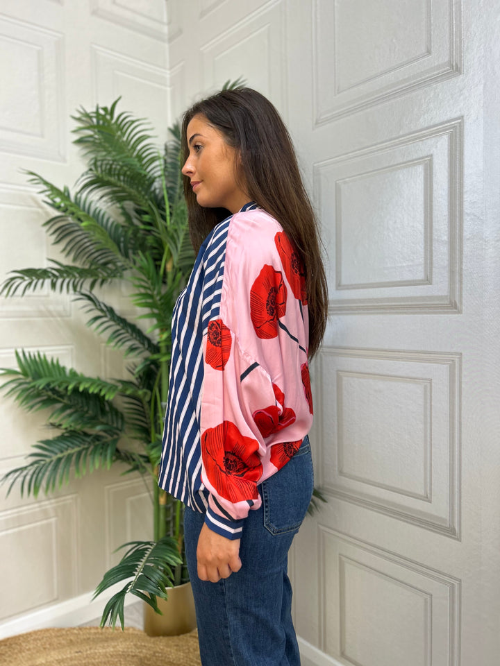 Numph Nujoelle Shirt Orchard Smoke