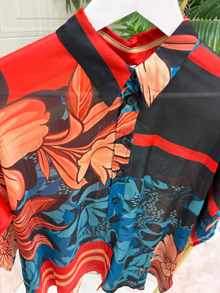 Anonyme Square Sky Shirt