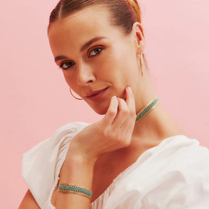 Knight &amp; Day Zelie Turquoise Bracelet