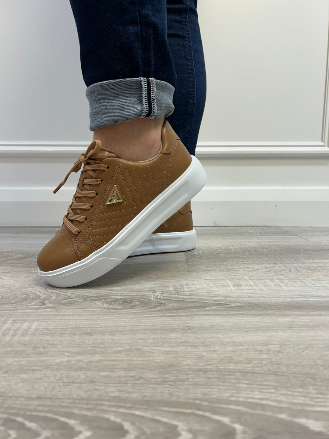 Pegada Burnished Caramelo-Caramelo Sneaker