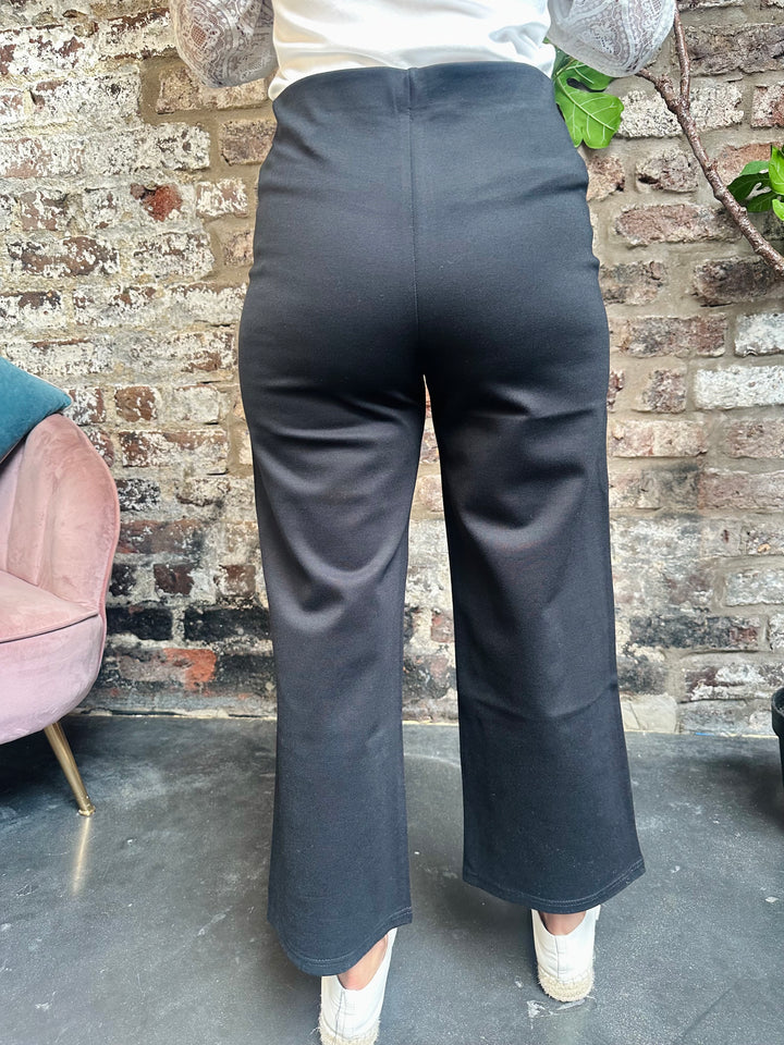 Pinns 584C Black Ponte Culotte