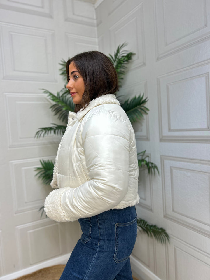Goa Goa Berlin White Reversible Coat