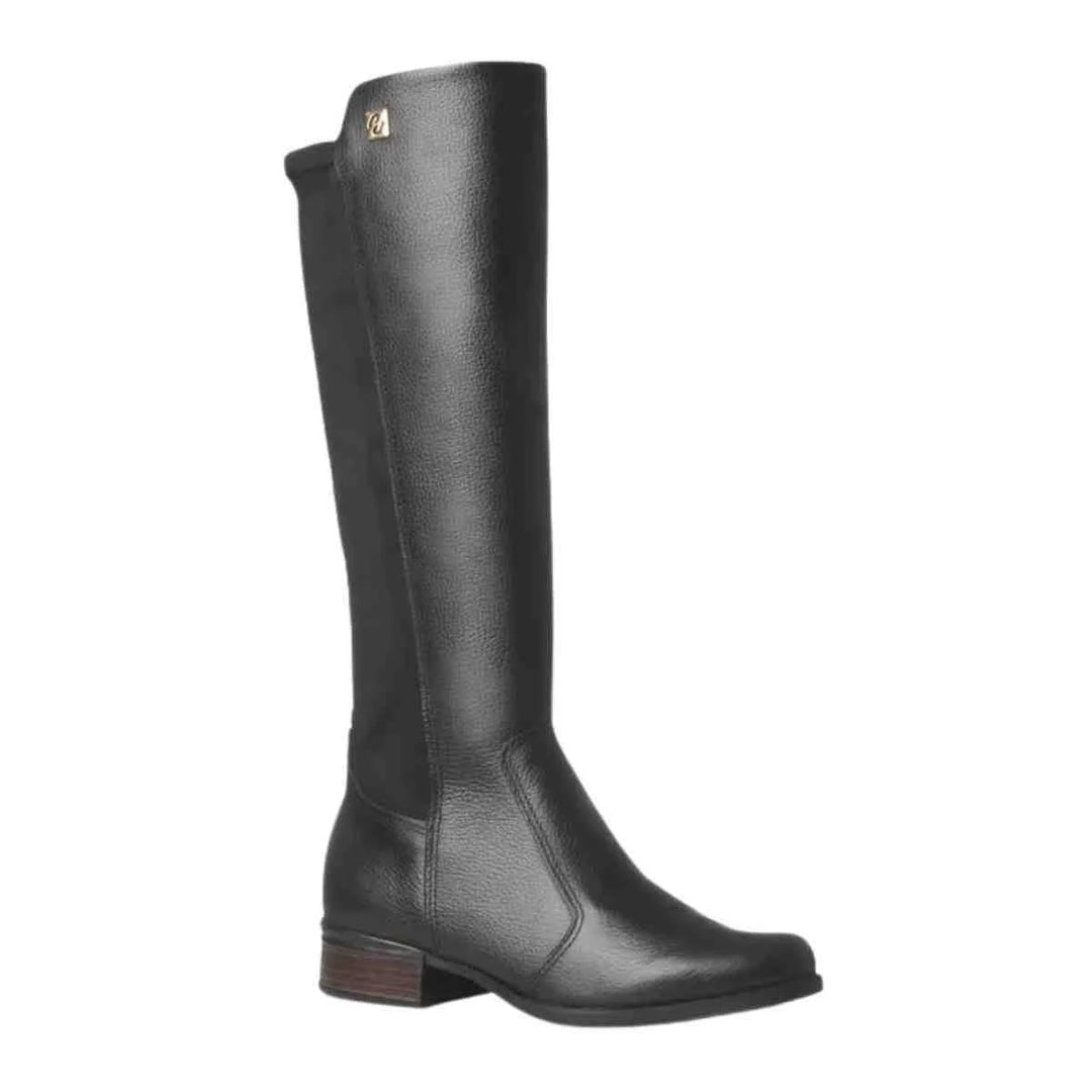 Pegada Burnished Preto Long Boot | 282063-03