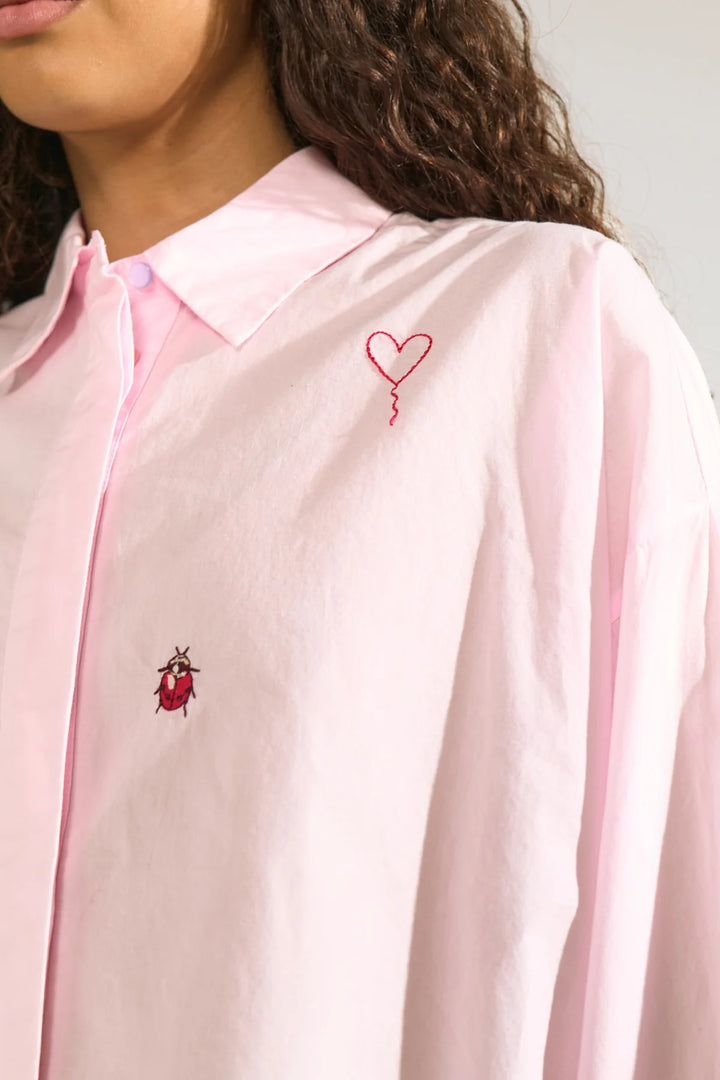 Numph Nutenja Shirt | Pink Lady