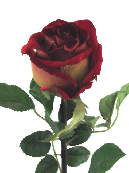 Artificial Russet Garden Rose Stem