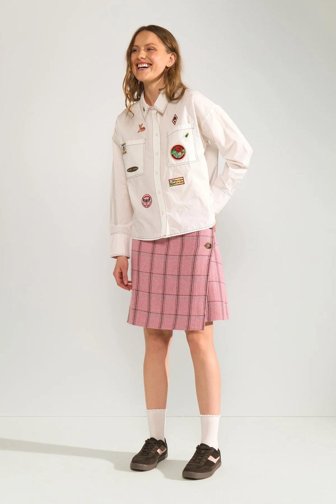 Numph Nukimmi Pink Lady Skirt